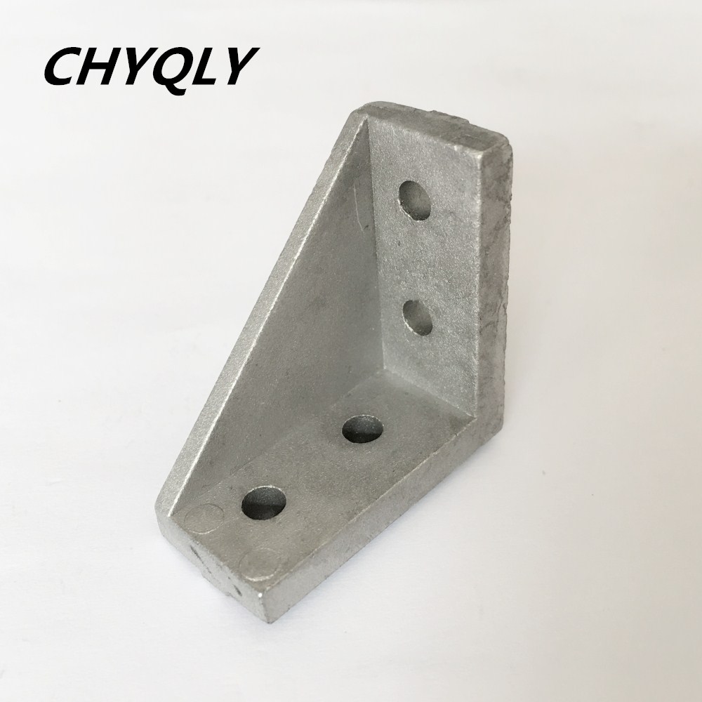20pcs / lot 2040 𼭸   ˷̴ 38x38 L Ŀ 귡Ŷ н ġ  2040  ˷̴ /20pcs/lot 2040 corner fitting angle aluminum 38x38 L connector bracket
